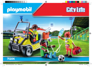 Manual Playmobil set 71204 City Life Carro de Resgate