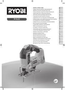 Manuale Ryobi R18JS-0 Seghetto alternativo