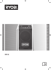 Manual Ryobi RR18-0 Radio