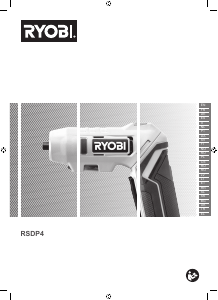 Návod Ryobi RSDP4-120G Skrutkovač