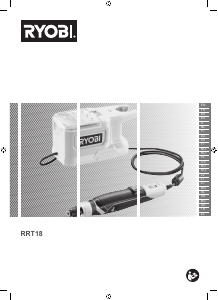 Bruksanvisning Ryobi RRT18-0 Rettsliper