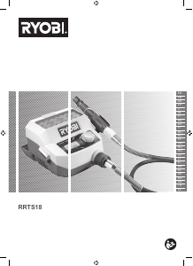 Instrukcja Ryobi RRTS18-0A35 Szlifierka prosta