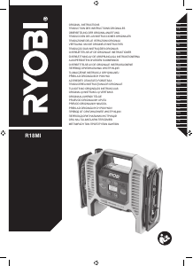 Manual Ryobi R18MI-0 Pompă pentru umflat anvelope