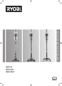 Kasutusjuhend Ryobi RSV18-0 Tolmuimeja