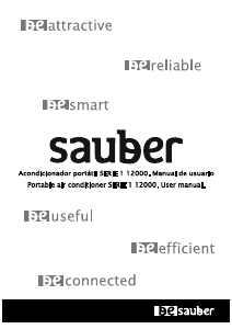 Manual de uso Sauber SERIE 1-12000 Aire acondicionado