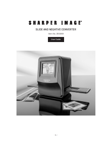 Manual Sharper Image 205369 Film Scanner