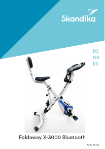 Manual Skandika SF-2125 X-3000 Bluetooth Exercise Bike