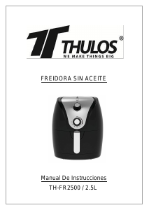 Manual Thulos TH-FR2500 Fritadeira