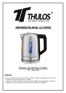 Handleiding Thulos TH-HV1701 Waterkoker