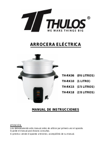 Handleiding Thulos TH-RK18 Rijstkoker