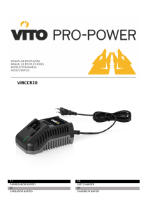 Manual Vito VIBCCR20 Battery Charger