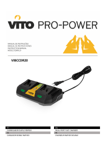 Mode d’emploi Vito VIBCCDR20 Chargeur de batterie
