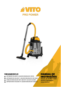 Manual Vito VIBCASLB20SFL20 Vacuum Cleaner