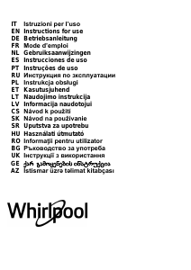 Руководство Whirlpool WCT3 64 FLB X Кухонная вытяжка