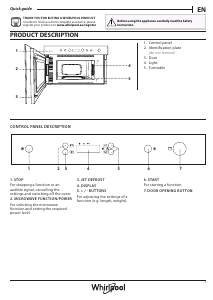 Manual Whirlpool MBNA900X Micro-onda