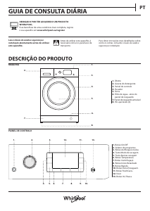 Manual Whirlpool FFWDD 1074269 BV SPT Máquina de lavar e secar roupa