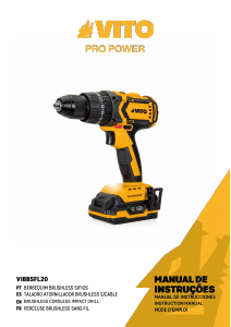 Manual Vito VIBBSFL20 Drill-Driver