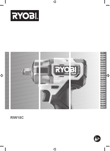 Bruksanvisning Ryobi RIW18C-0 Muttertrekker