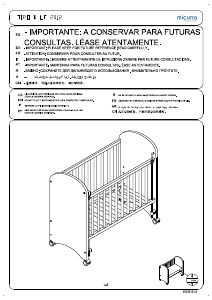 Handleiding Micuna Aura Babybed