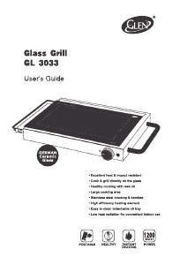 Handleiding Glen GL 3033 Bakplaat