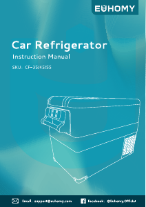 Manual Euhomy CF-55 Cool Box