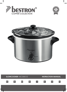 Bruksanvisning Bestron ASC350CO Slow cooker