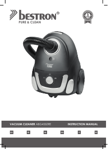 Manual Bestron ABG450ZRE Vacuum Cleaner