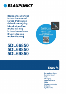 Manual de uso Blaupunkt 5DL 68850 Campana extractora