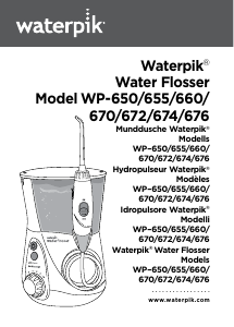 Handleiding Waterpik WP-670 Flosapparaat