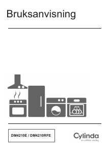 Bruksanvisning Cylinda DM 4210RFE Diskmaskin