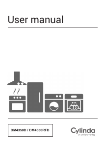 Handleiding Cylinda DM 4350D Vaatwasser