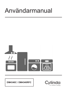 Bruksanvisning Cylinda DM 4340RFC Diskmaskin