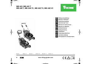 Руководство Viking MB 448 VC Газонокосилка