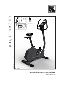 Manual Kettler Giro C3 Exercise Bike