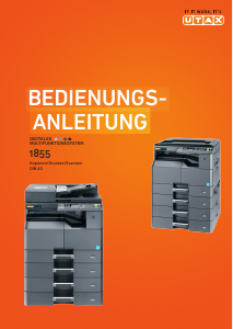 Bedienungsanleitung UTAX 1855 Multifunktionsdrucker