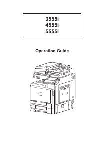 Bedienungsanleitung UTAX 5555i Multifunktionsdrucker