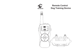 Handleiding Petdiary T502 Elektronische halsband