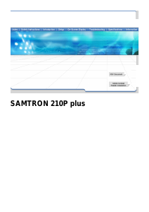 Handleiding Samtron 210P Plus Monitor