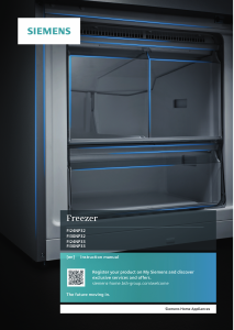 Manual Siemens FI30NP33 Freezer