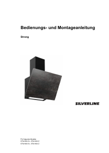 Bedienungsanleitung Silverline STW 600 Z Strong Dekton Dunstabzugshaube
