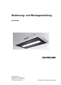 Bedienungsanleitung Silverline OSUXD 120 S One Stripe Dunstabzugshaube