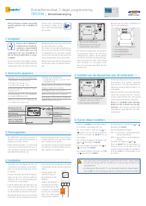 Handleiding Tempolec TRT035N Thermostaat
