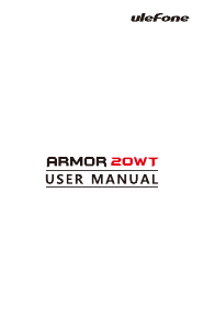 Manual Ulefone Armor 20WT Mobile Phone