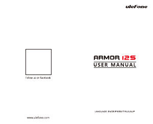Manual de uso Ulefone Power Armor 12S Teléfono móvil