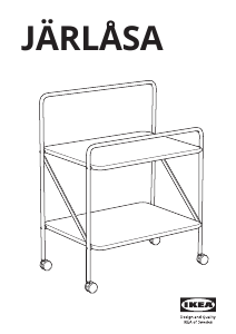 Návod IKEA JARLASA Odkladací stôl