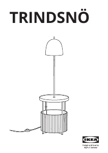 Manual IKEA TRINDSNO Lampă