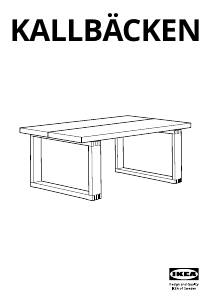 Hướng dẫn sử dụng IKEA KALLBACKEN Bàn cà phê