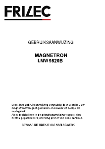 Handleiding Frilec LMW9820B Magnetron