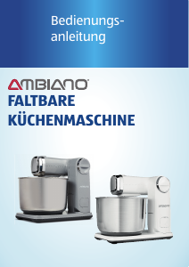 Bedienungsanleitung Ambiano MD 17664 Standmixer