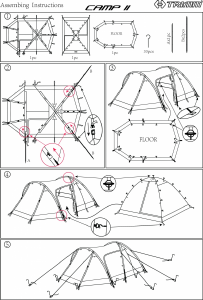 Manuale Trimm Camp II Tenda